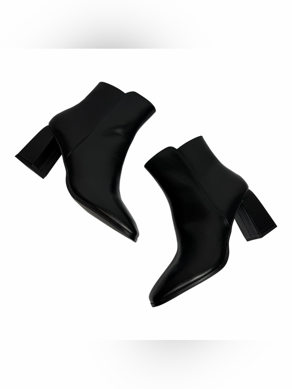 IDIFU Black Heel Boots Size 9 Women's Brand New